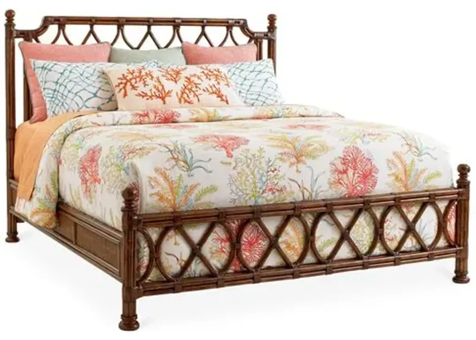 Island Breeze Bed - Tommy Bahama - Brown