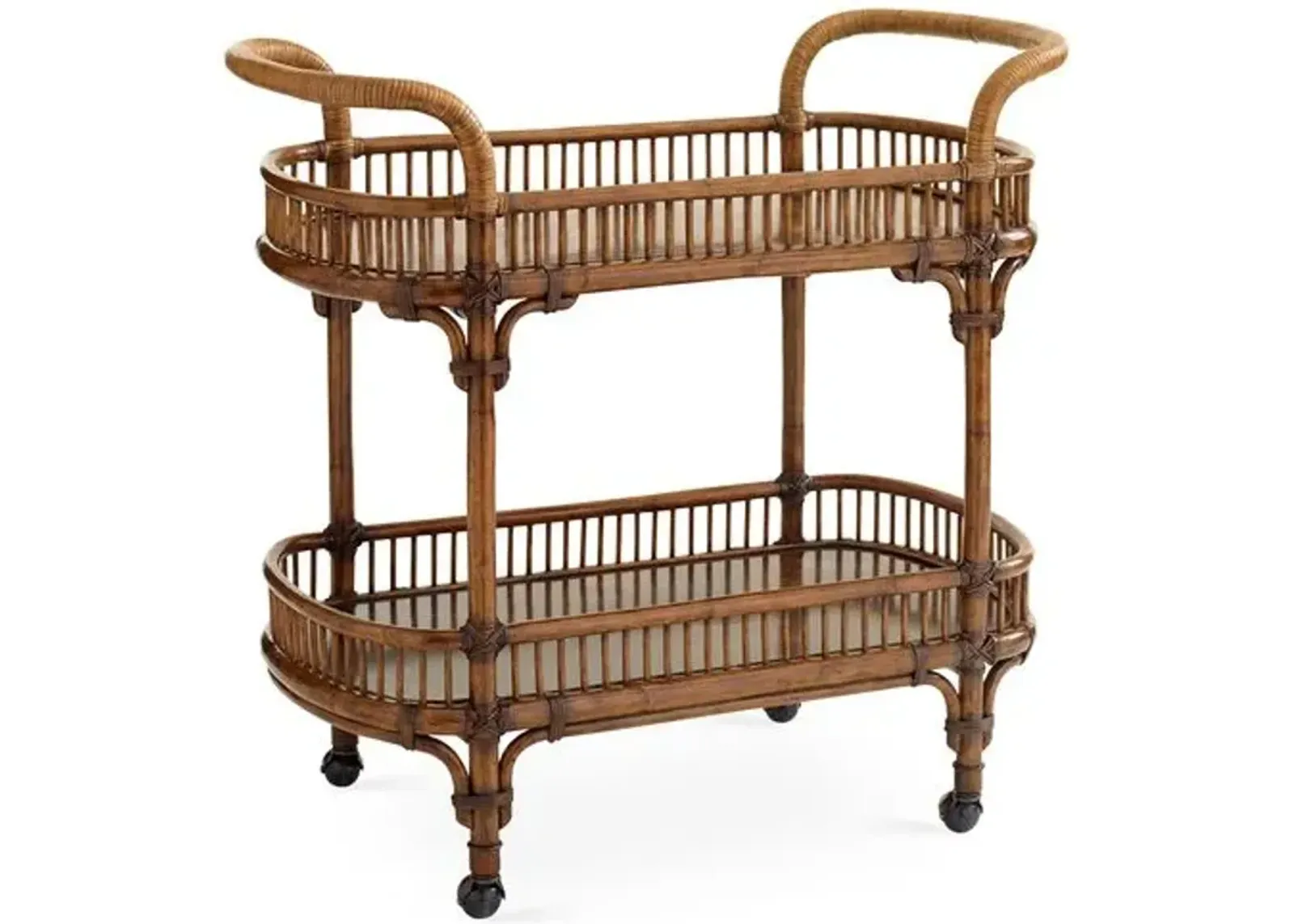 Veranda Bar Cart - Tommy Bahama - Brown