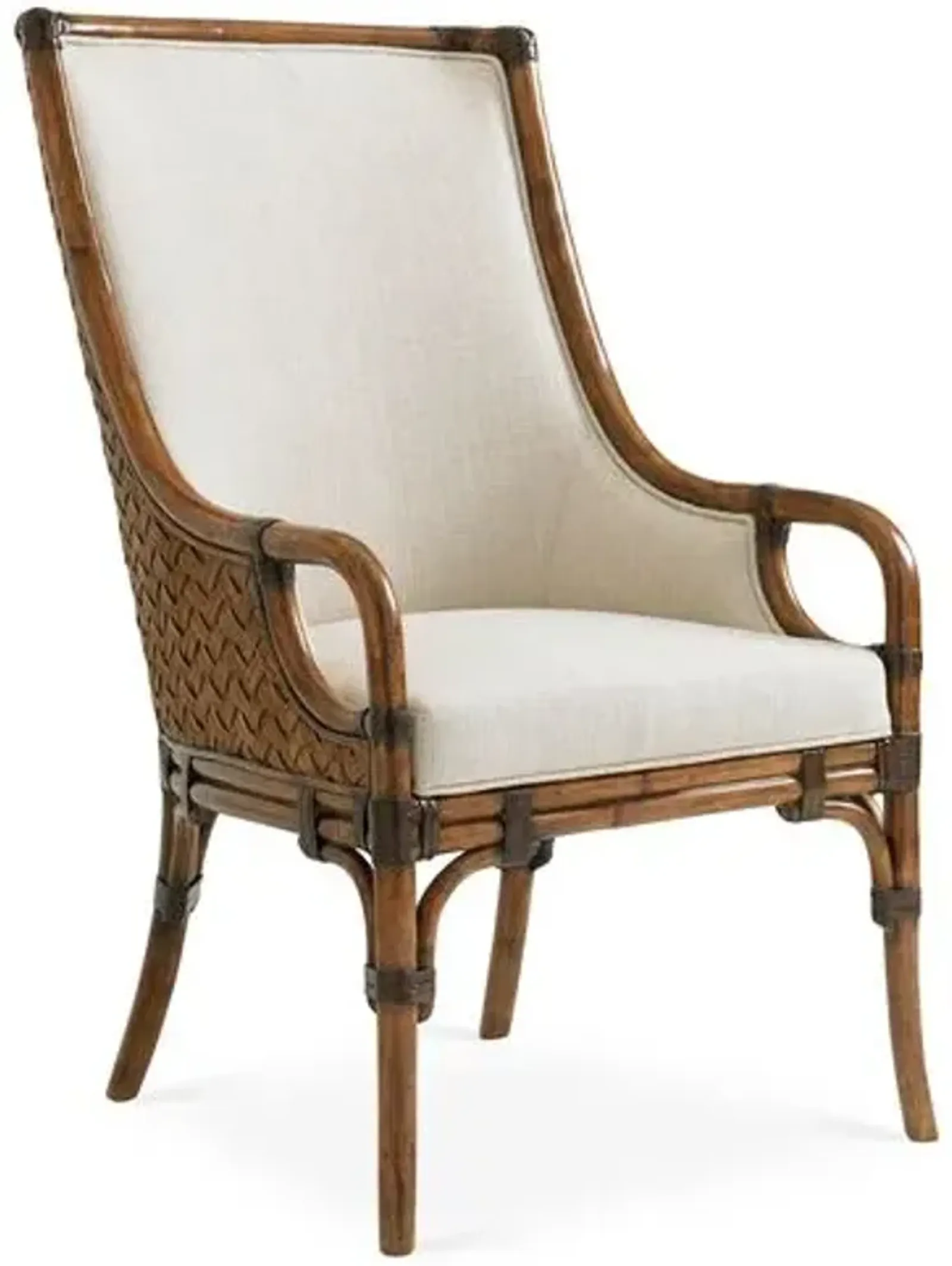 Marabella Upholstered Armchair - Ivory - Tommy Bahama