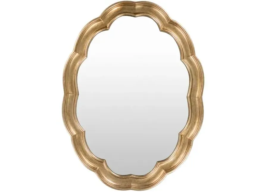 Opulent Wall Mirror - Gold