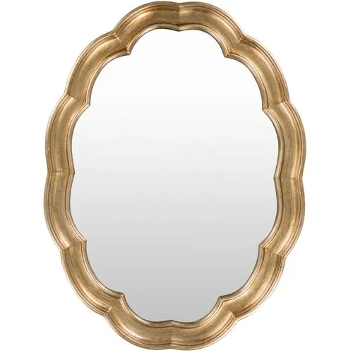 Opulent Wall Mirror - Gold