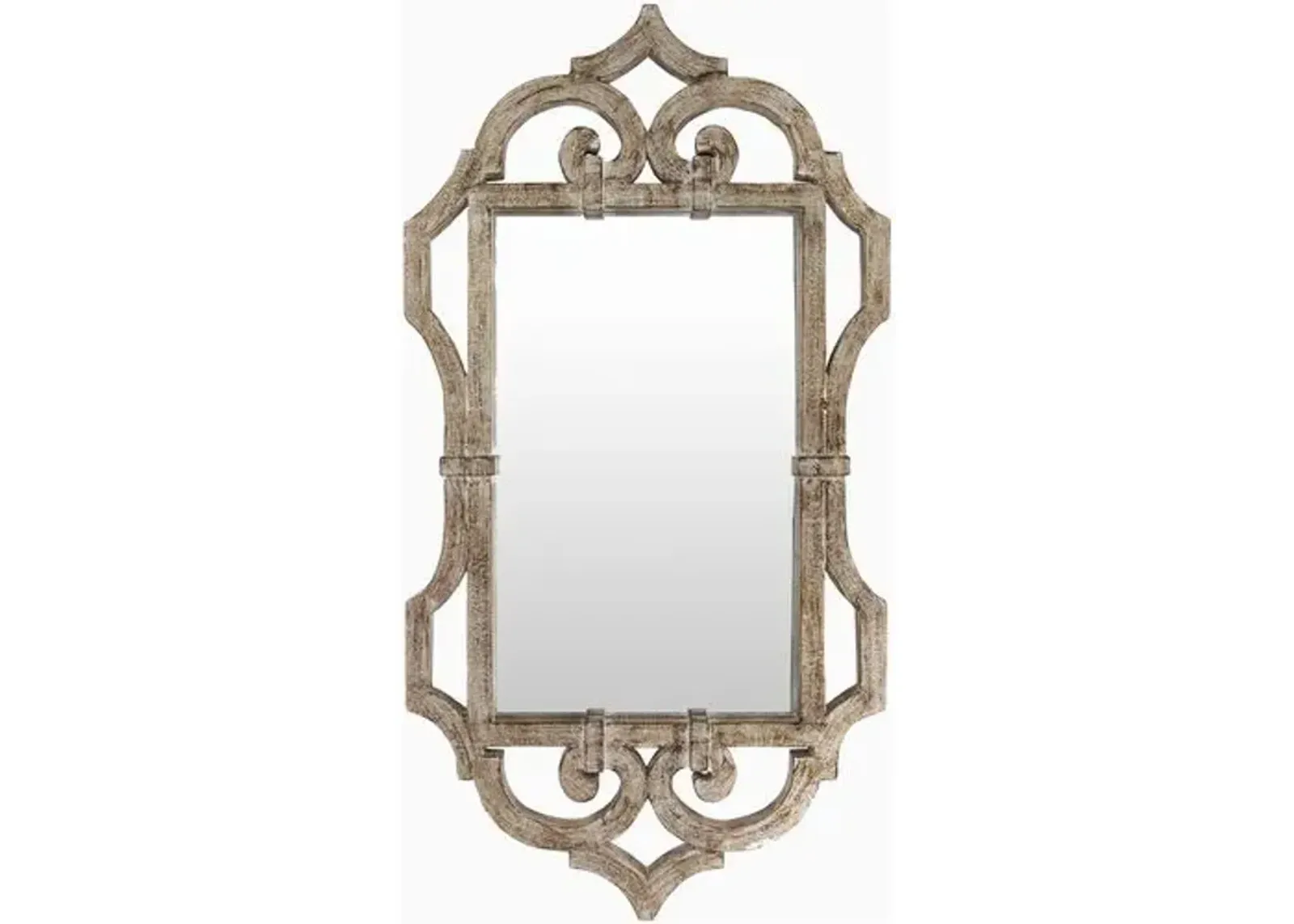 Marjorie Wall Mirror - Silver