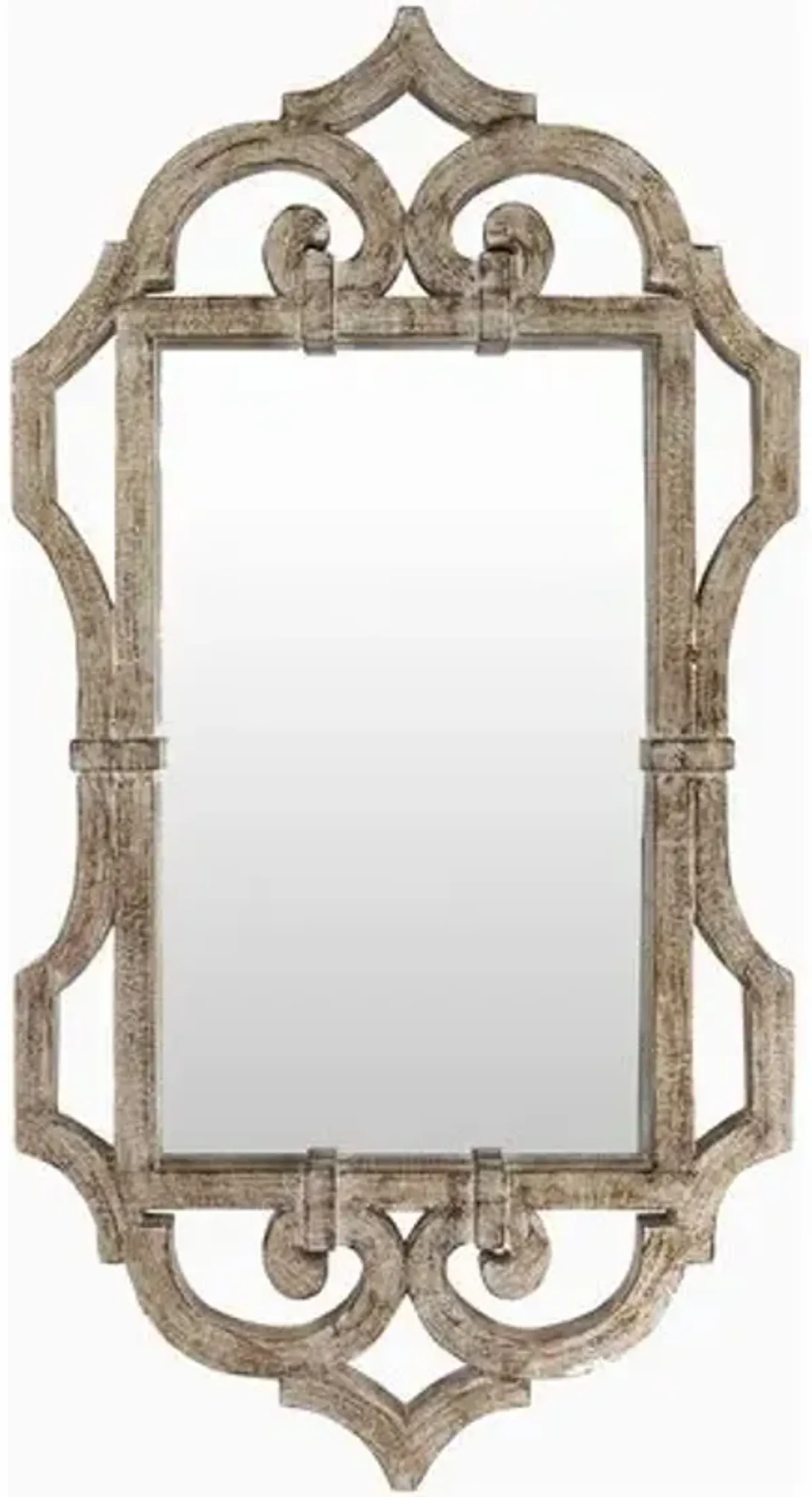 Marjorie Wall Mirror - Silver