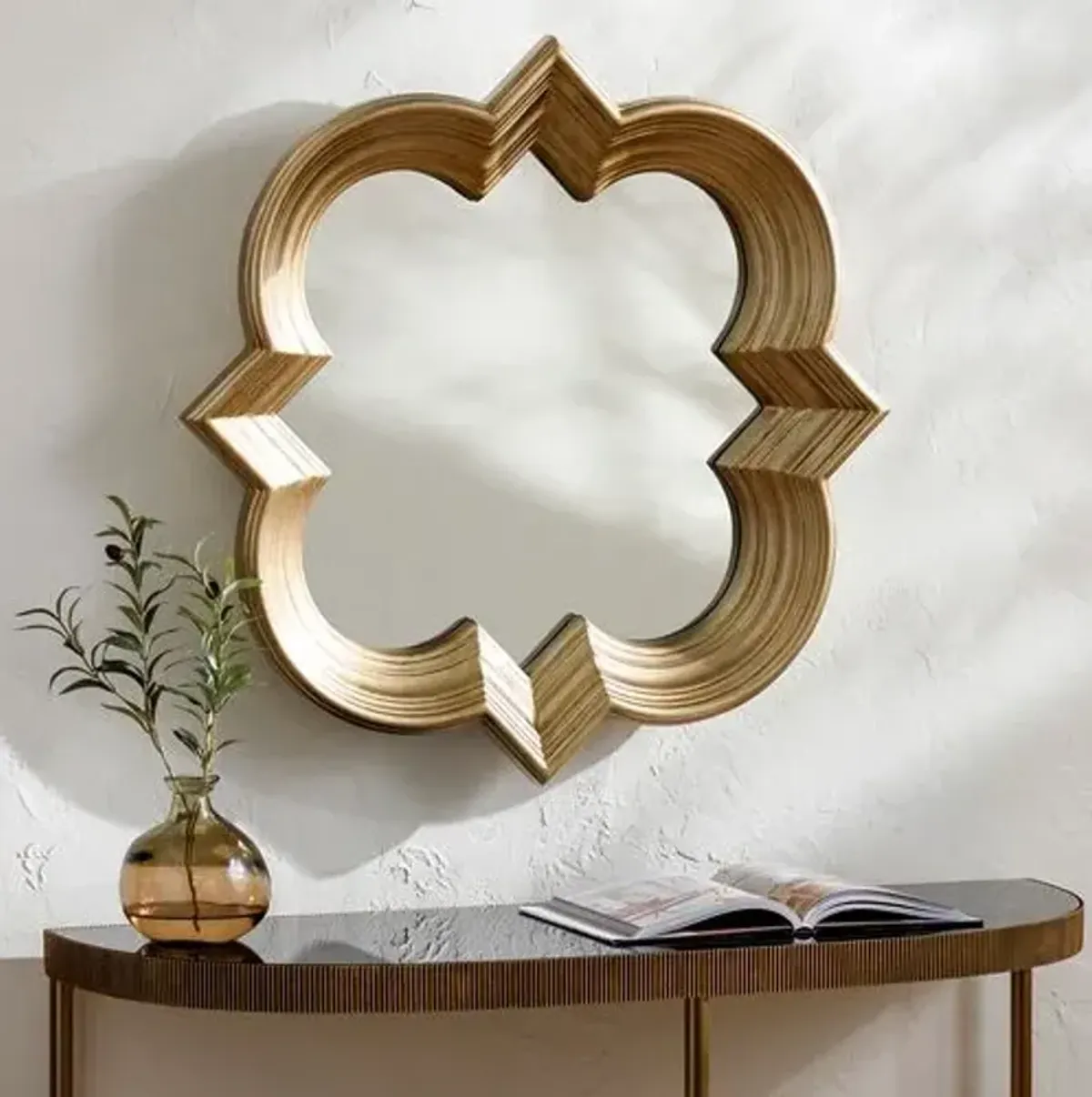 Bella Wall Mirror - Gold