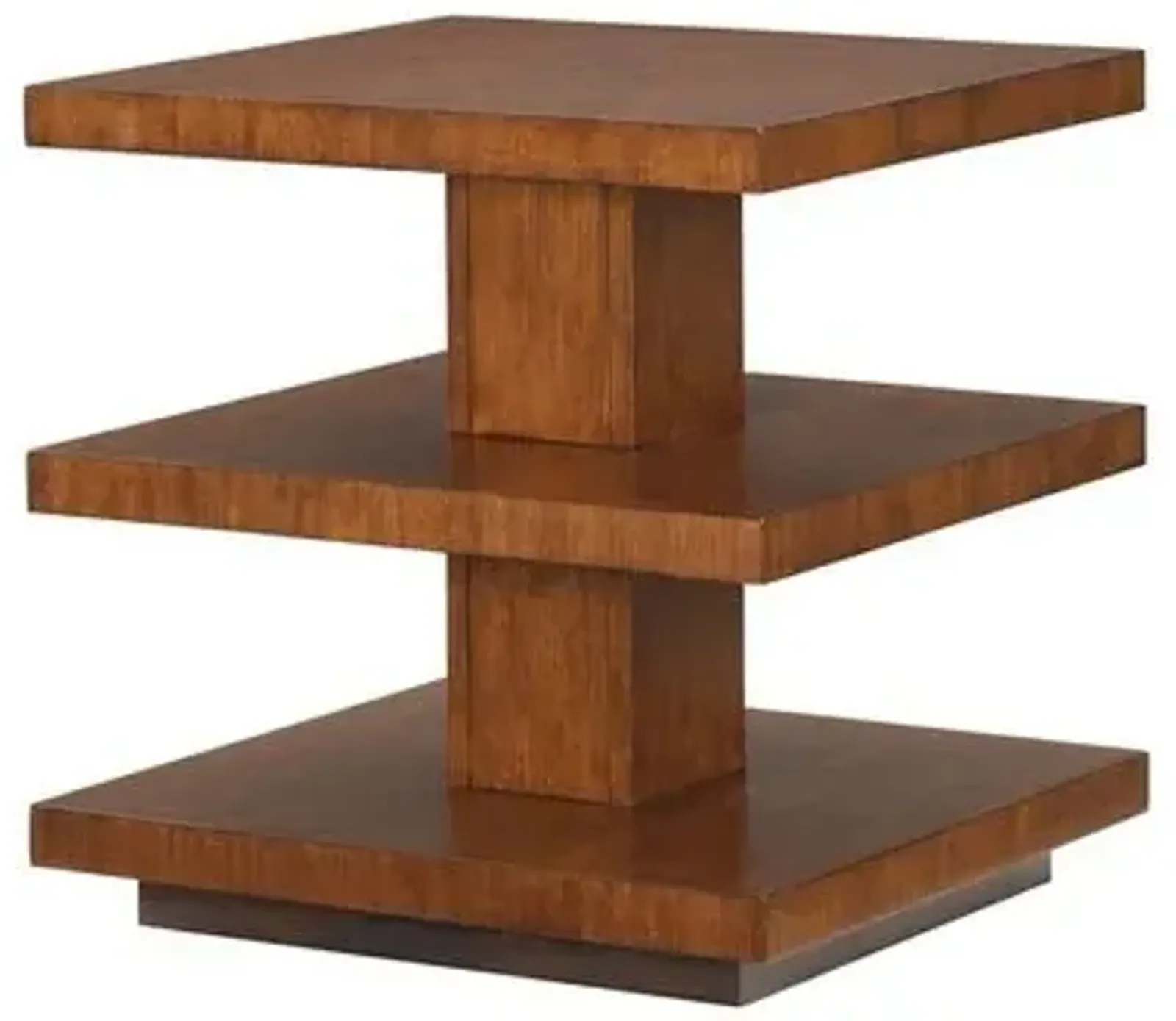 Lagoon 3-Tier Side Table - Tawny - Tommy Bahama - Brown