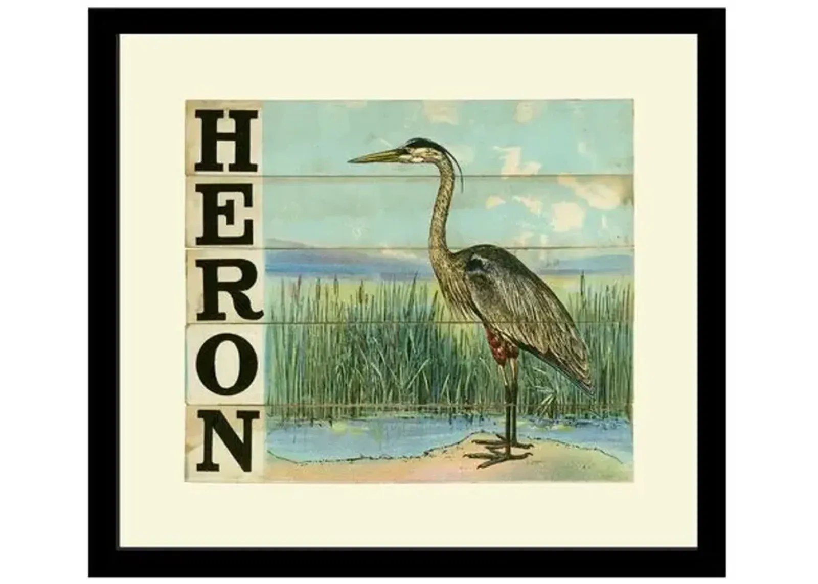 Victorian Slat Puzzle - Heron - Ivory