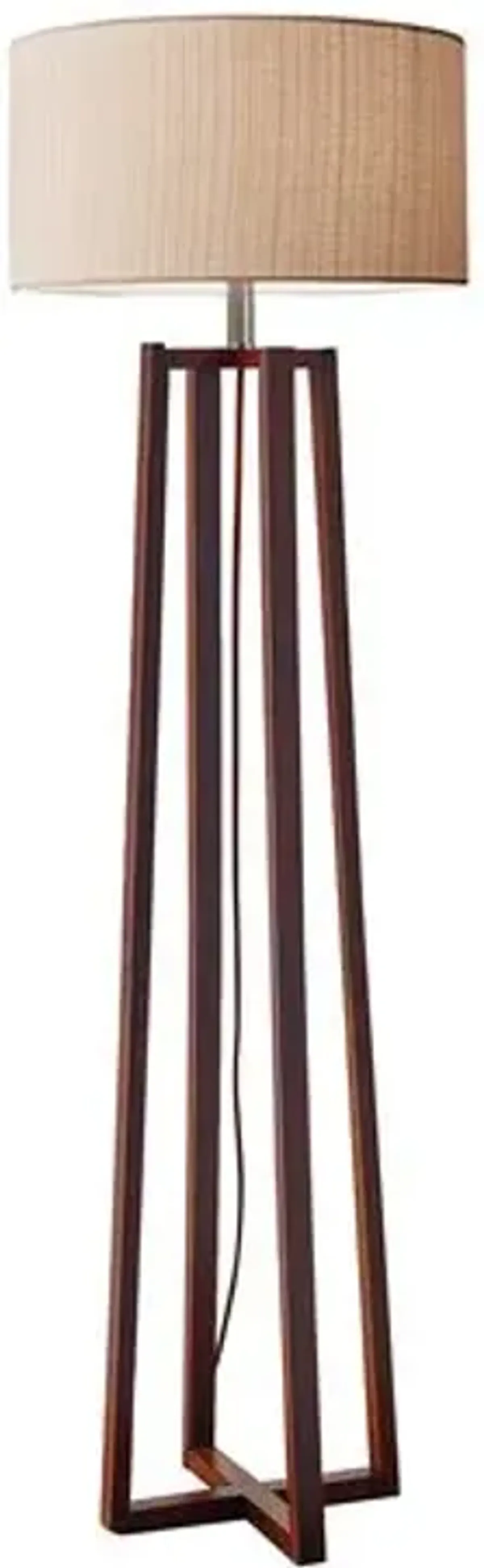 Quinn Floor Lamp - Walnut