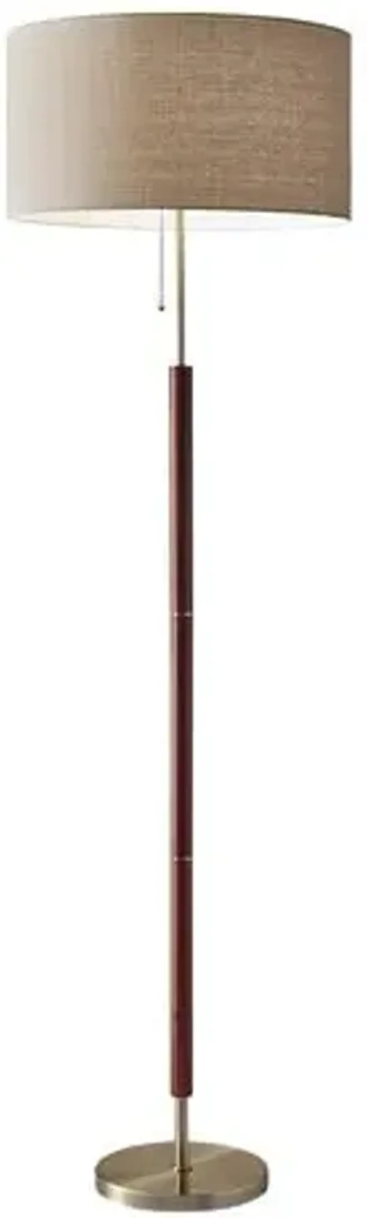 Hamlin Floor Lamp - Walnut