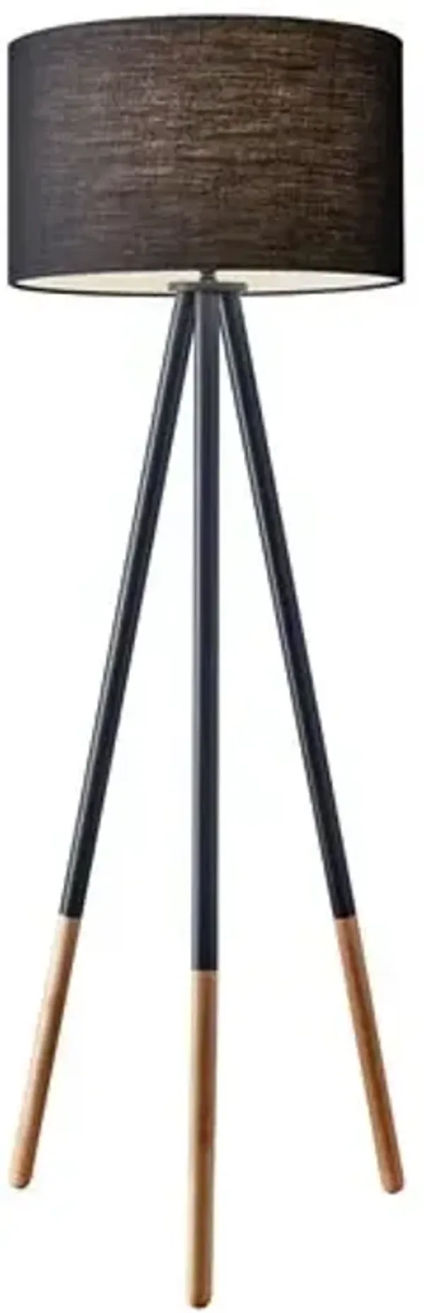 Louanne Tripod Floor Lamp - Black