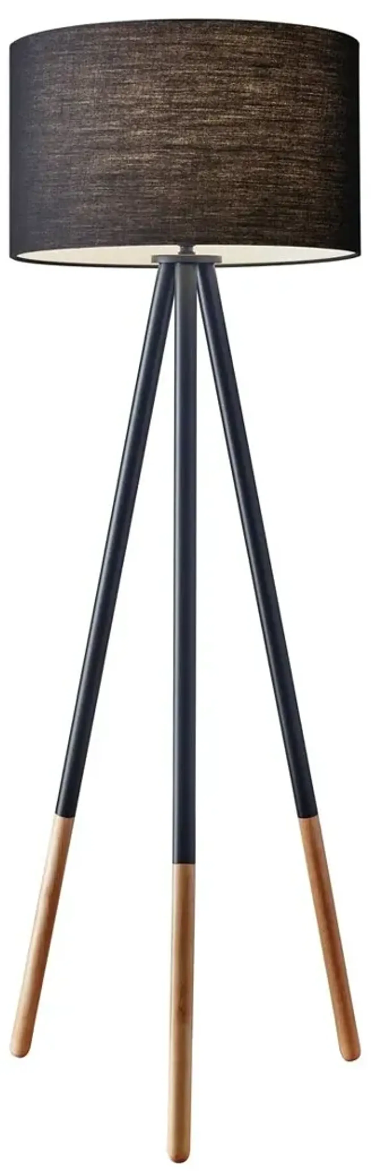 Louanne Tripod Floor Lamp - Black