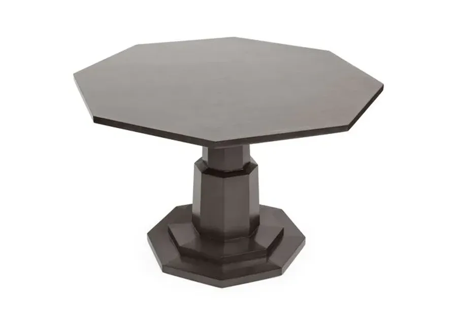 Octagon 45" Dining Table - Noir