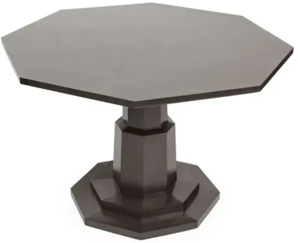 Octagon 45" Dining Table - Noir