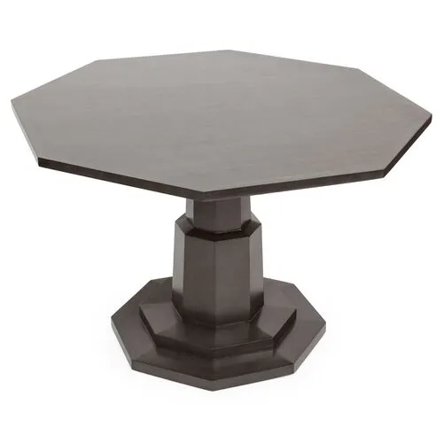 Octagon 45" Dining Table - Noir