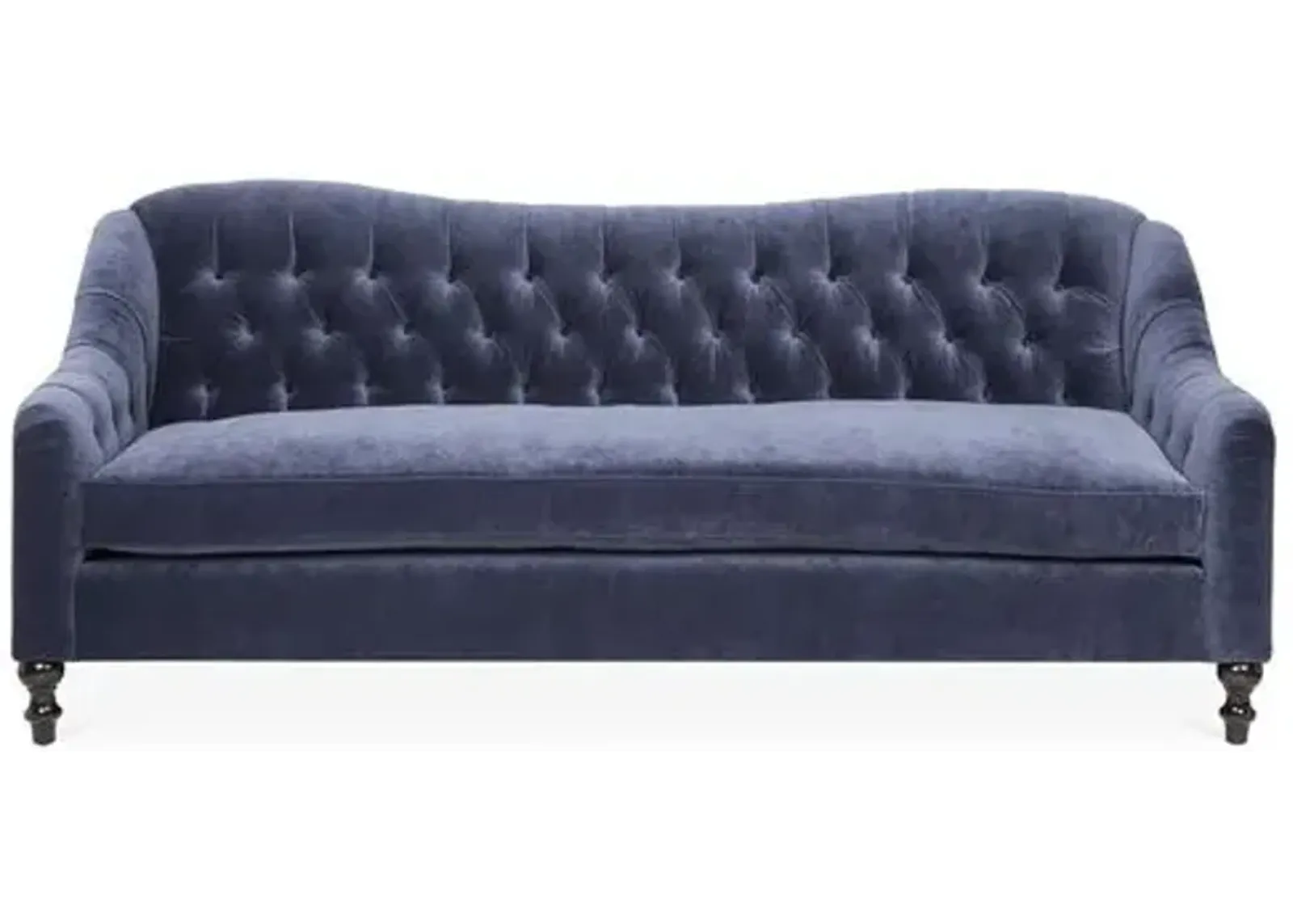 Waverly Tufted Sofa - Velvet - Kim Salmela - Handcrafted