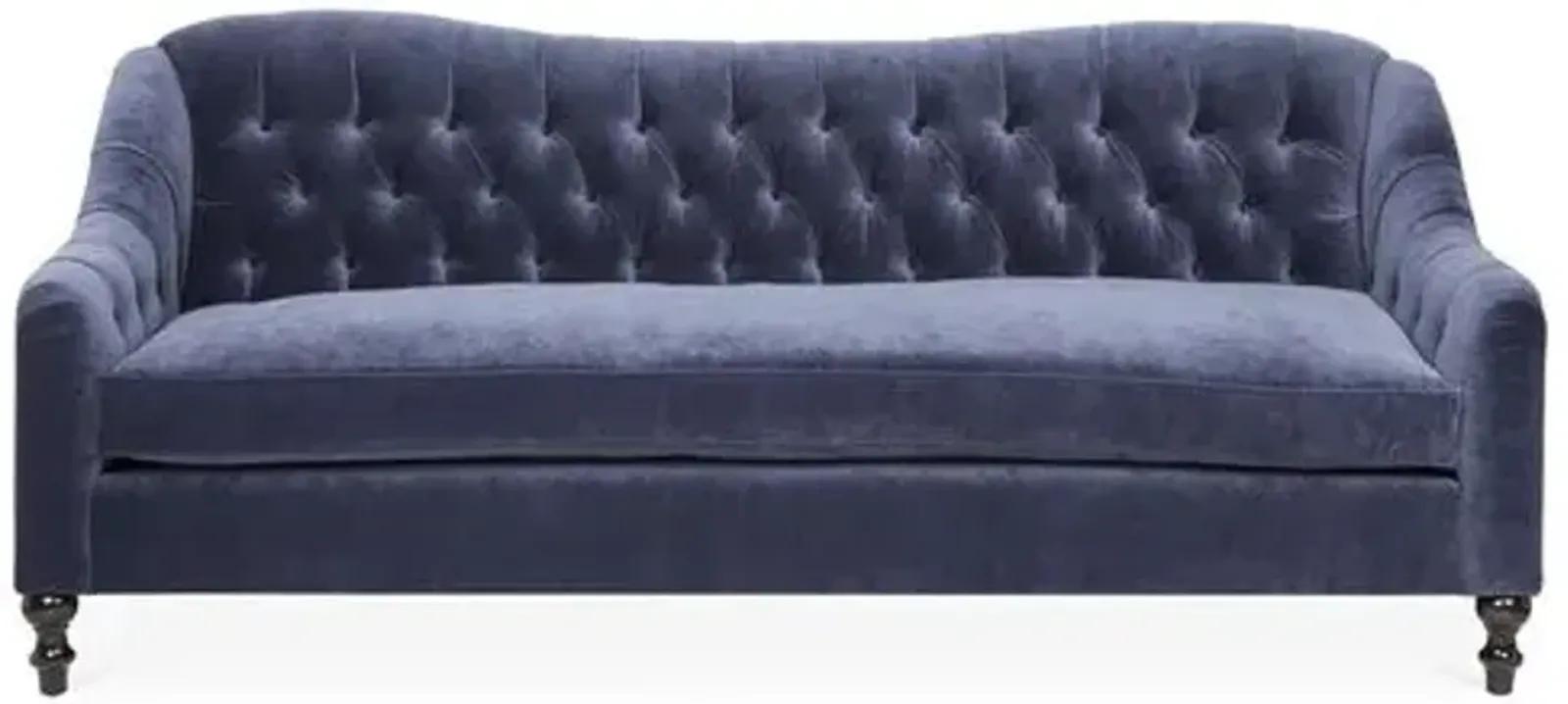 Waverly Tufted Sofa - Velvet - Kim Salmela - Handcrafted