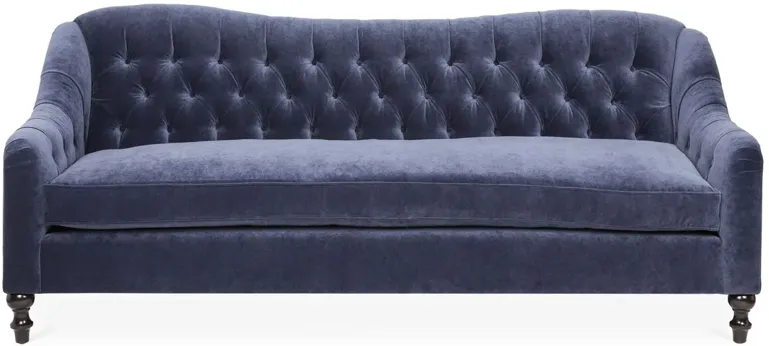 Waverly Tufted Sofa, Velvet
