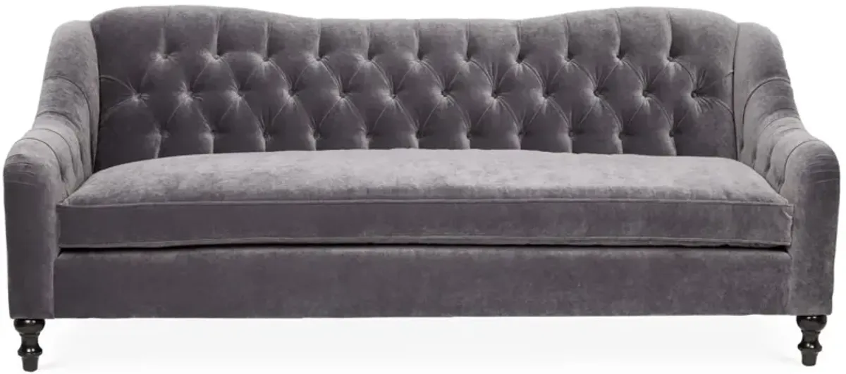 Waverly Tufted Sofa, Velvet
