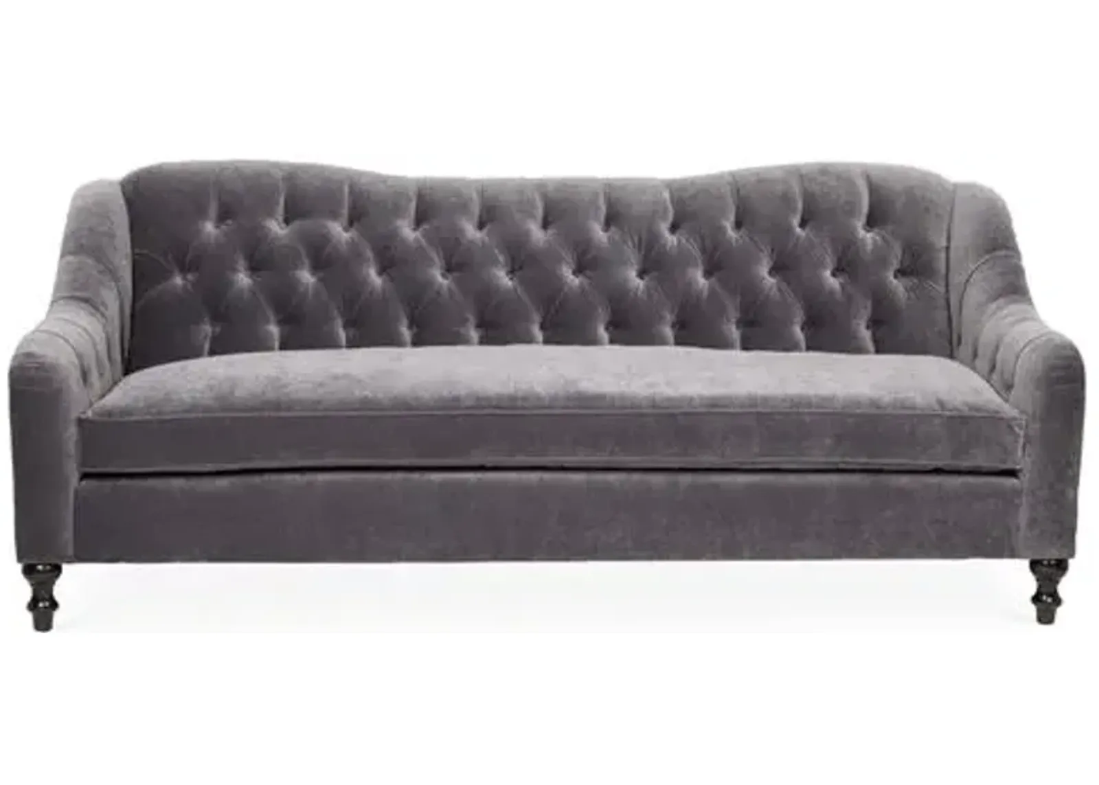 Waverly Tufted Sofa - Velvet - Kim Salmela - Handcrafted