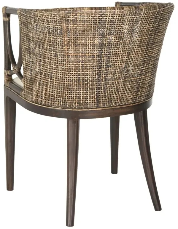 Nala Rattan Armchair, Brown