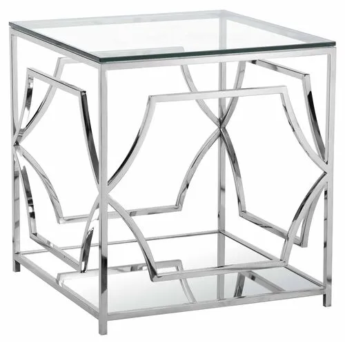 Edward Side Table - Silver