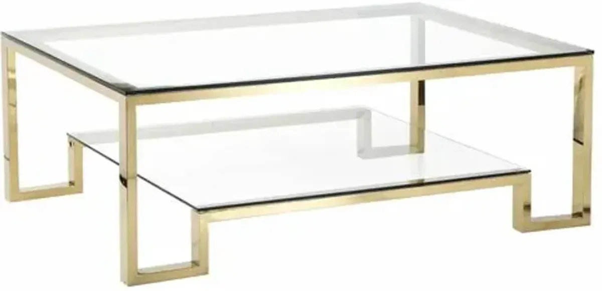 Laurence Coffee Table - Gold