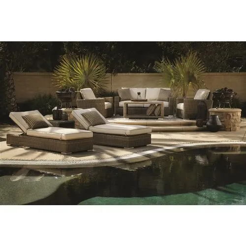 Neptune Outdoor Chaise - Ivory - Comfortable, Sturdy, Stylish