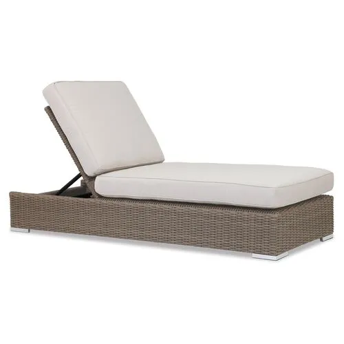 Neptune Outdoor Chaise - Ivory - Comfortable, Sturdy, Stylish