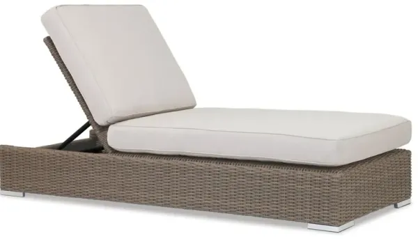 Neptune Outdoor Aluminum/Resin Wicker Adjustable Chaise