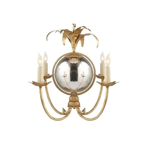 Visual Comfort - Gramercy Mini Chandelier - Gilded Iron - Gold