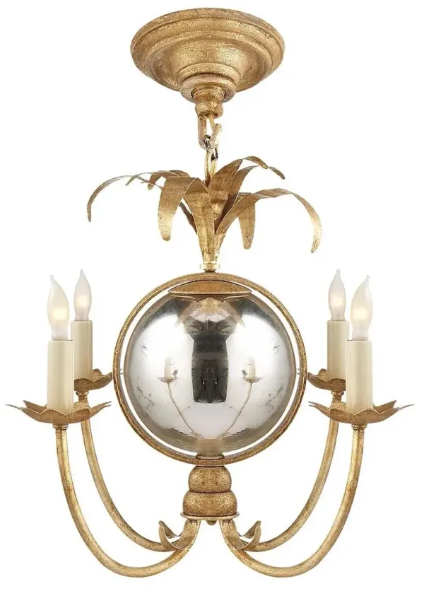 Visual Comfort - Gramercy Mini Chandelier - Gilded Iron - Gold