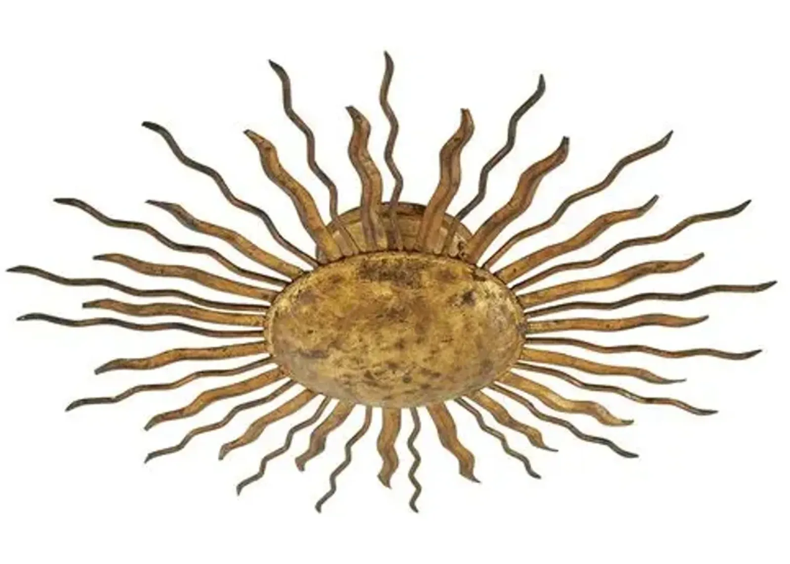 Visual Comfort - Ré Flush Mount - Gilded Iron - Gold