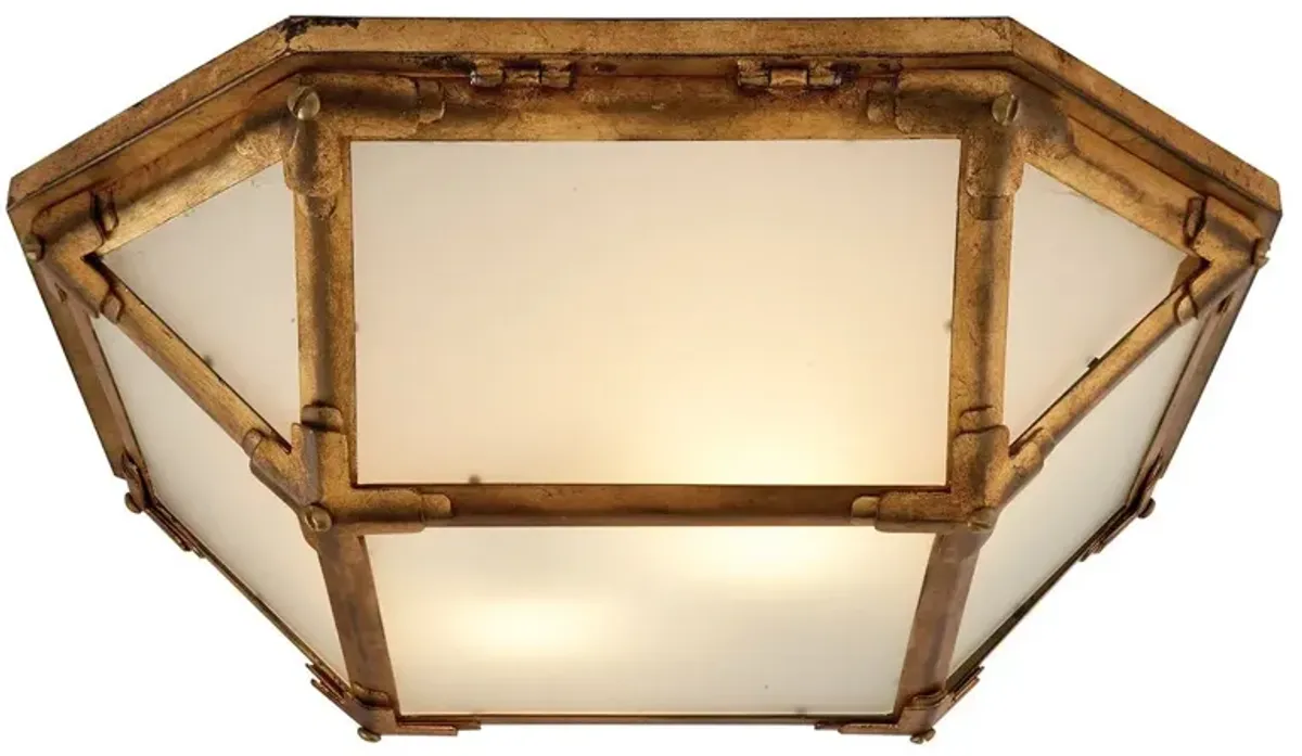 Visual Comfort - Morris Flush Mount - Gilded Iron - Gold
