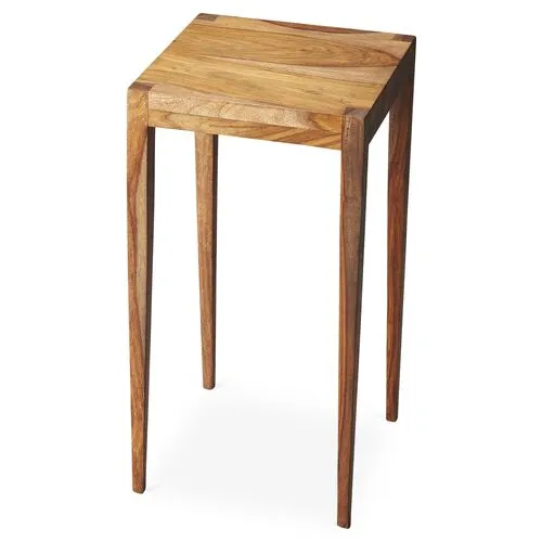 Madeline Side Table - Honey - Beige