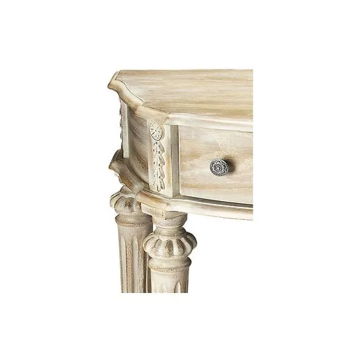 Maya Demilune Console - Sandstone - Beige