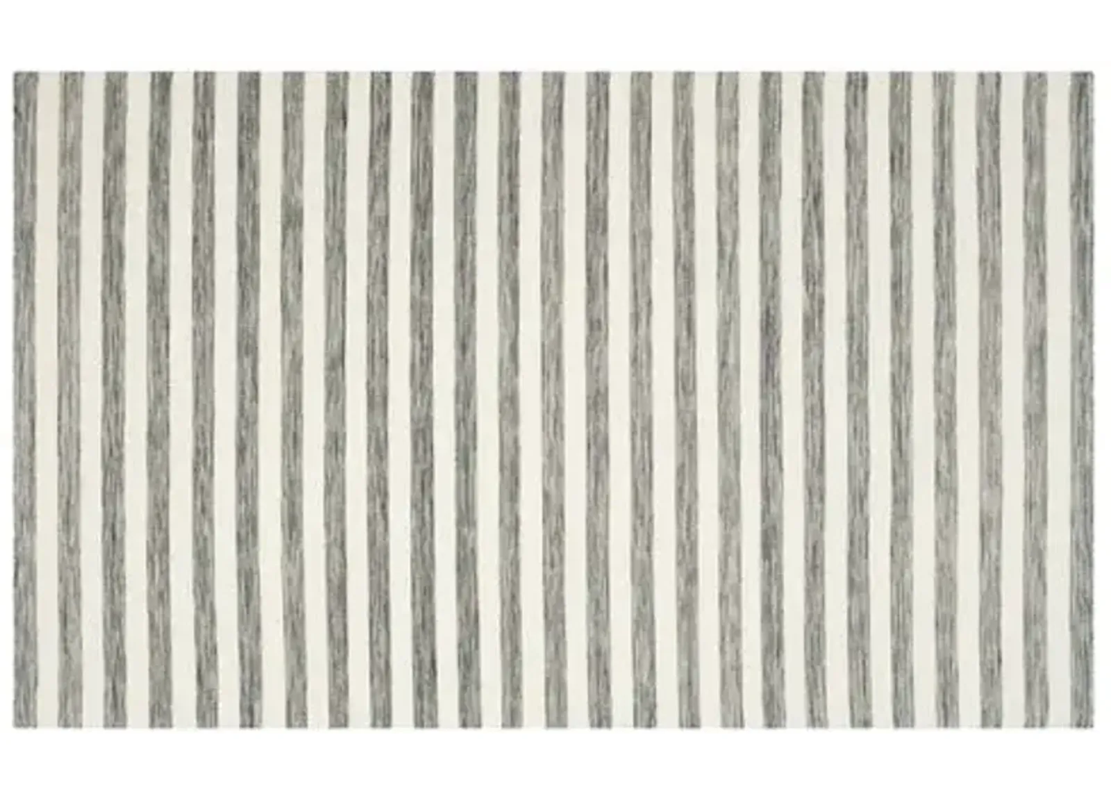 Anyu Flat-Weave Rug - Gray - Gray