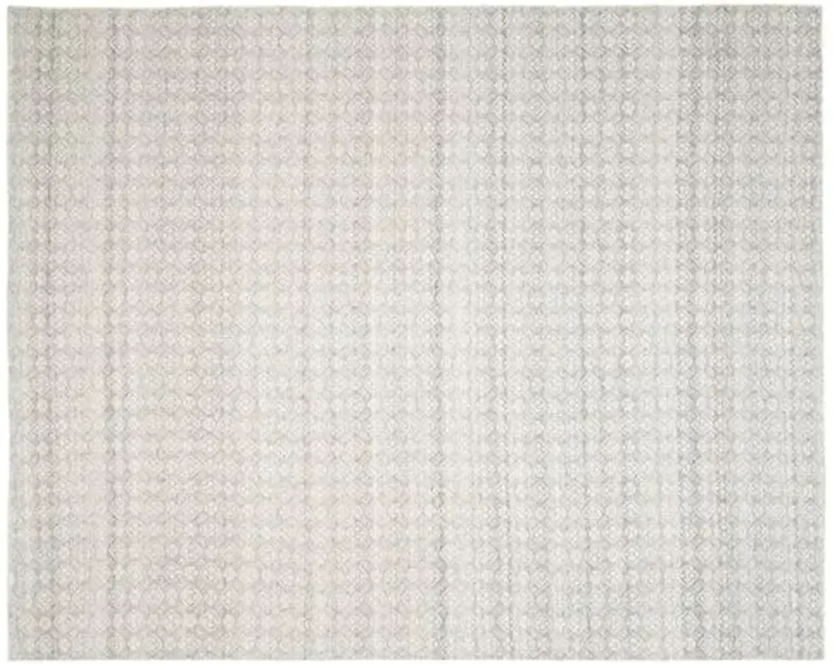 Attila Flat-Weave Rug - Ivory - Ivory