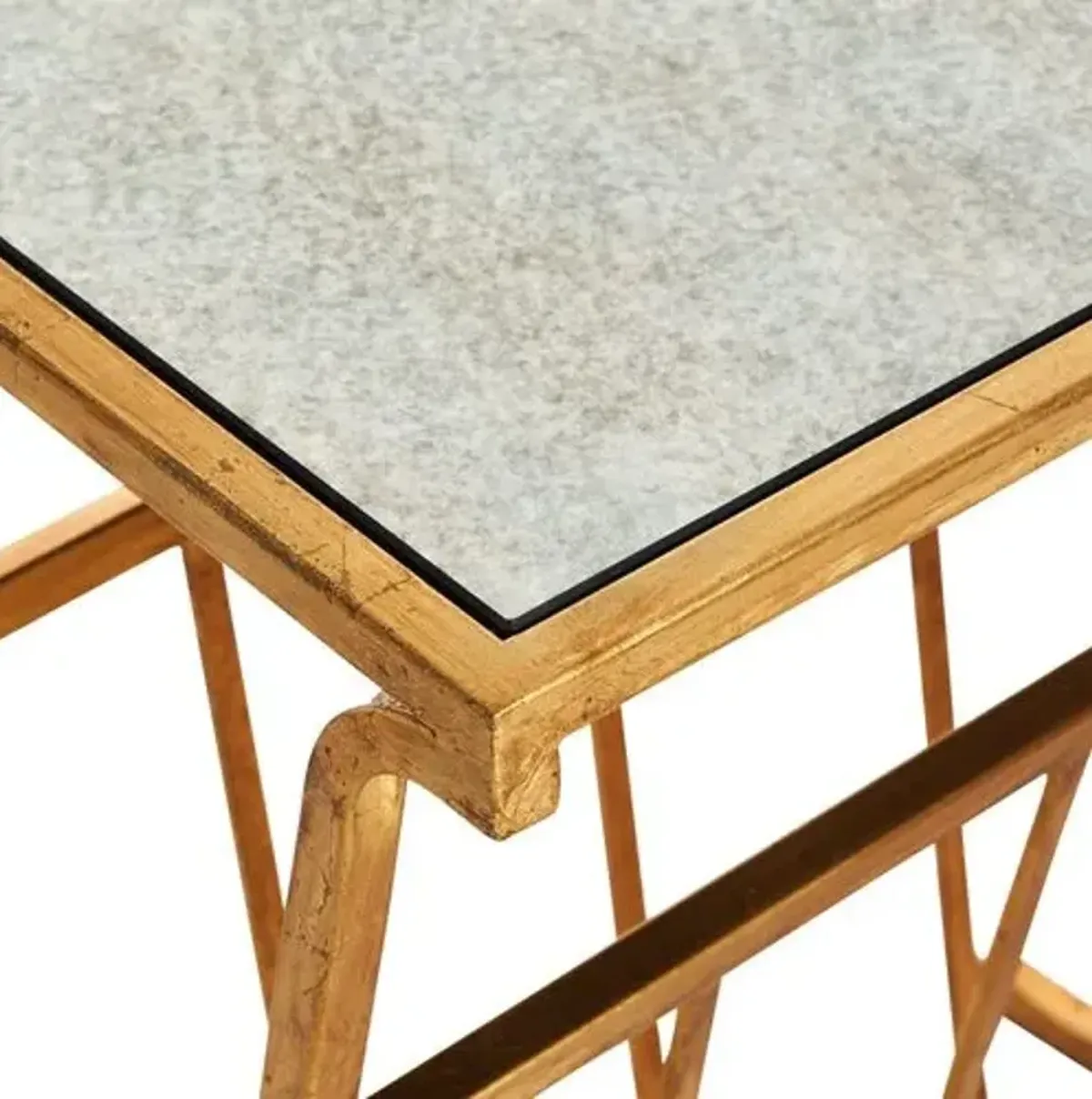 Birmingham Magazine Table - Gold