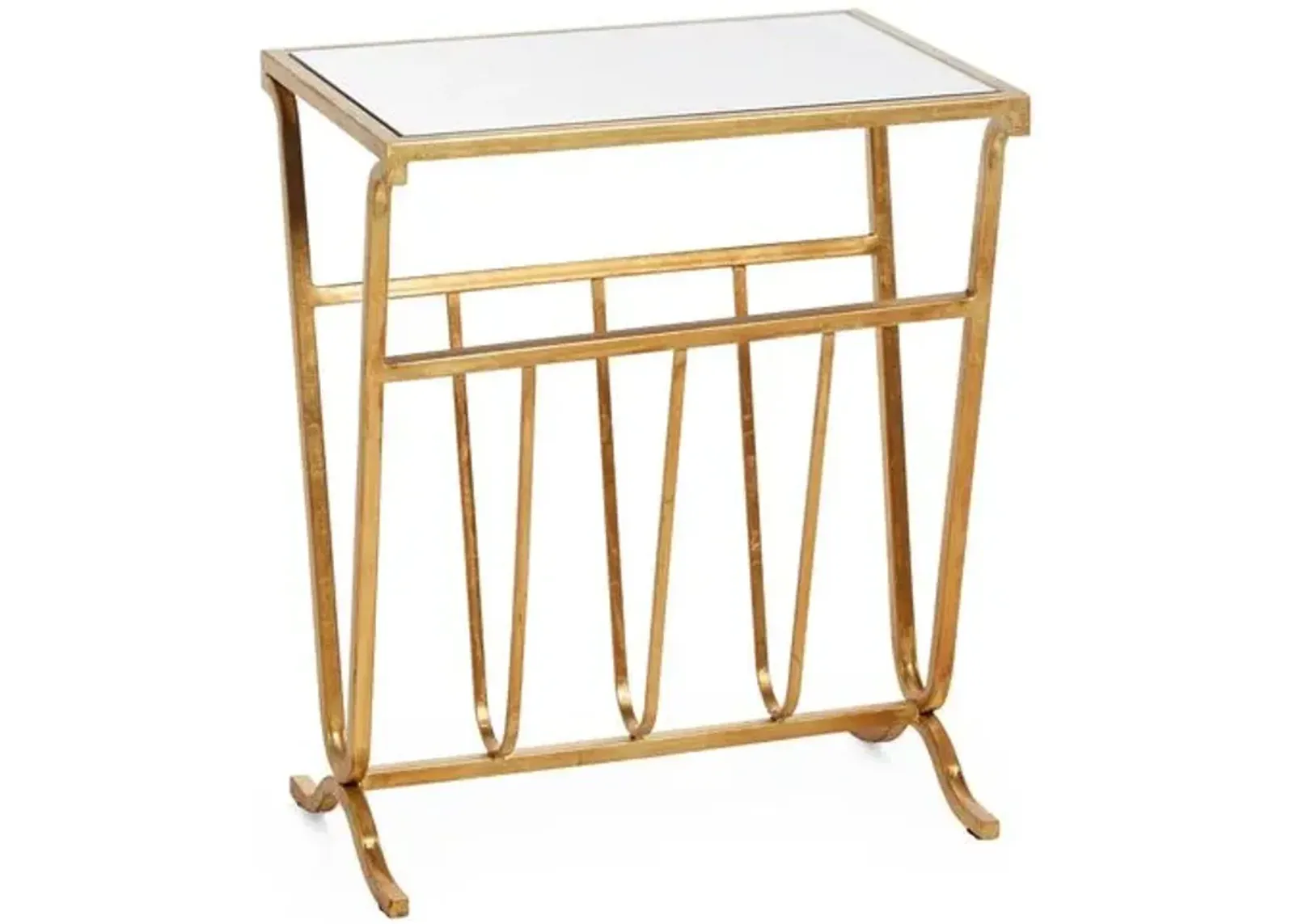 Birmingham Magazine Table - Gold