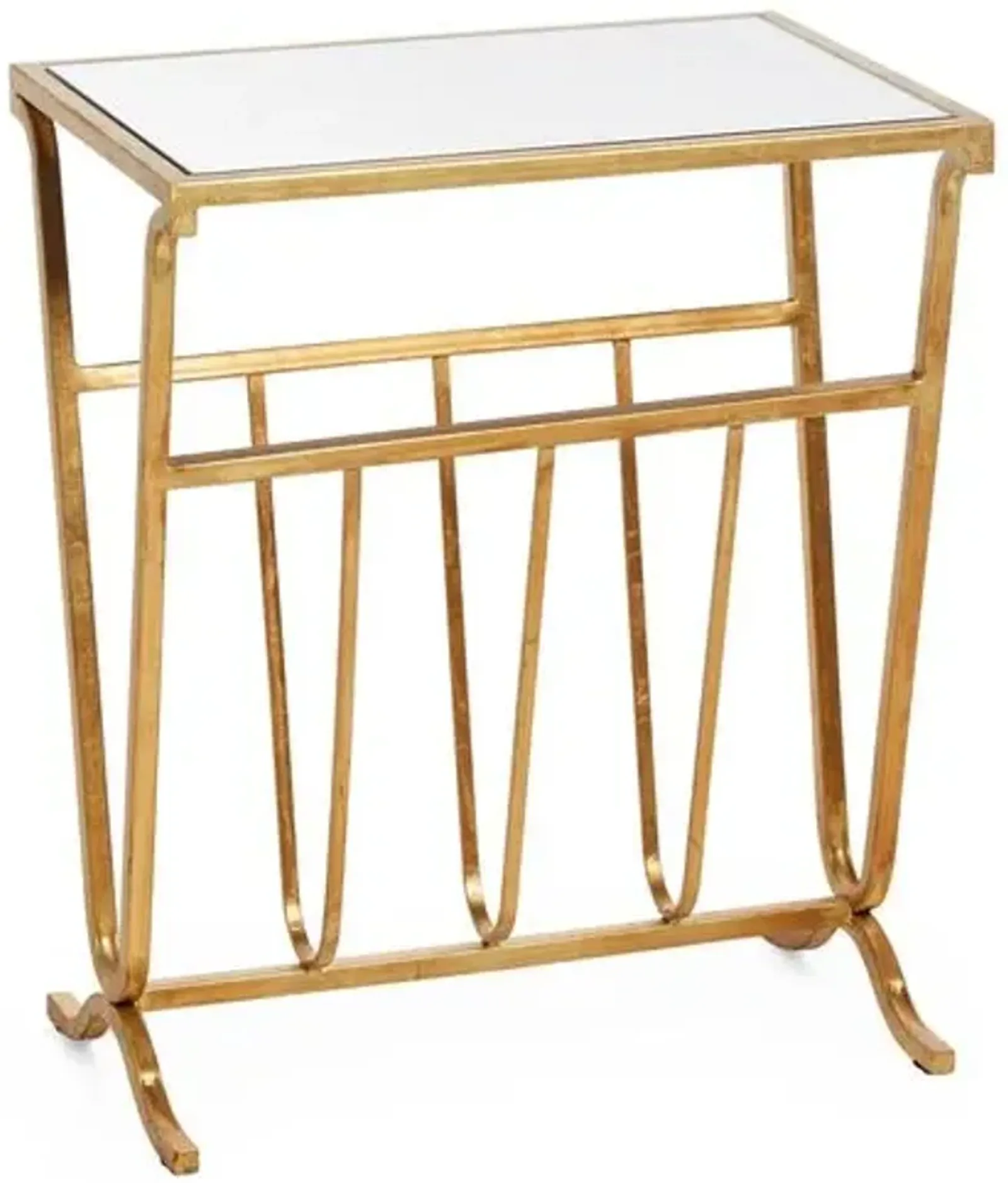 Birmingham Magazine Table - Gold