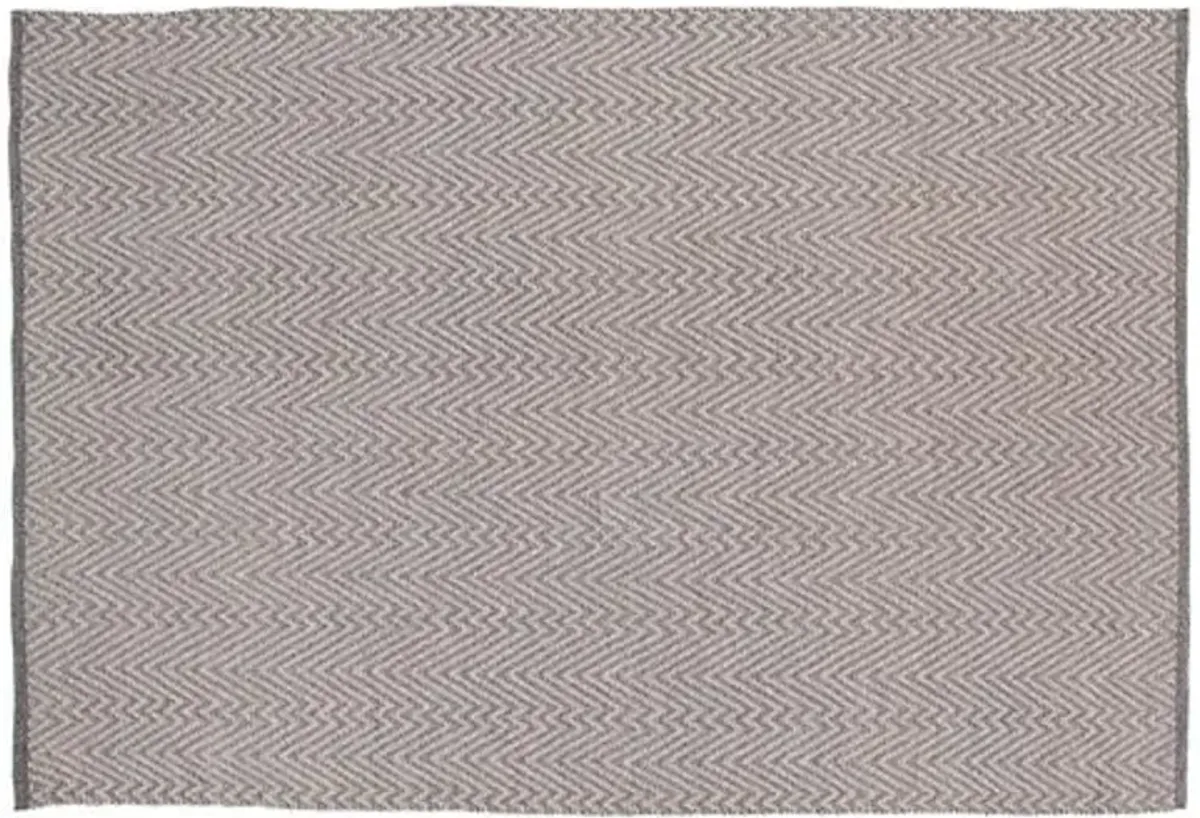 Hadis Outdoor Rug - Brown/Charcoal - Gray - Gray