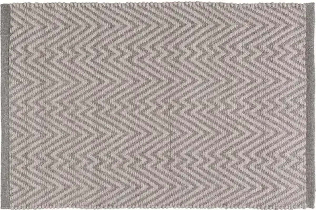 Hadis Outdoor Rug - Brown/Charcoal - Gray - Gray