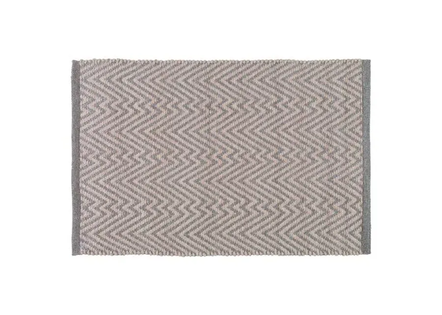 Hadis Outdoor Rug - Brown/Charcoal - Gray - Gray