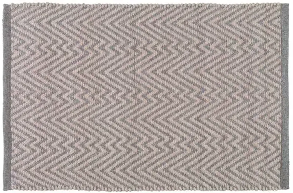 Hadis Outdoor Rug - Brown/Charcoal - Gray - Gray