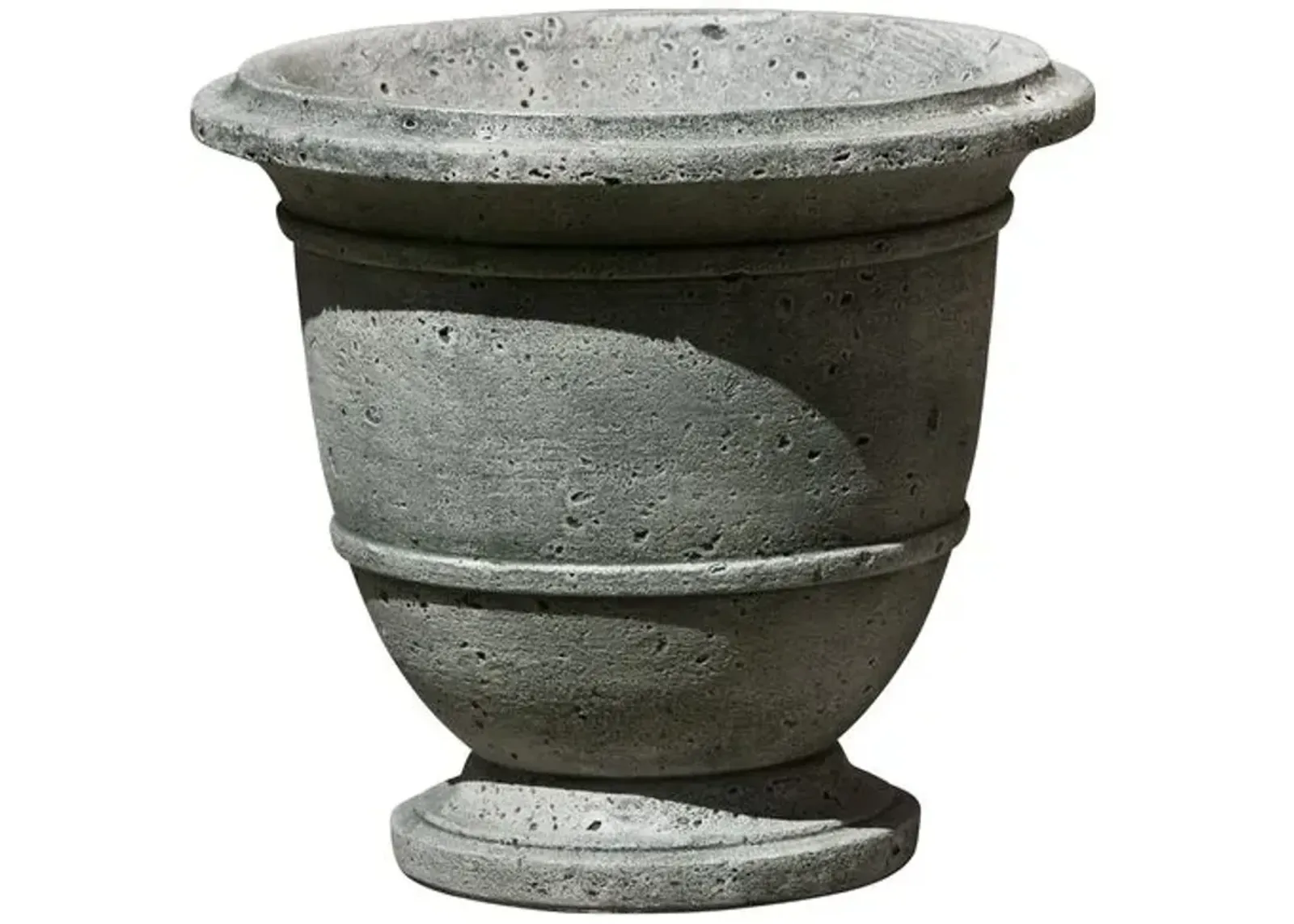 19" Relais Outdoor Urn - Gray - Campania International