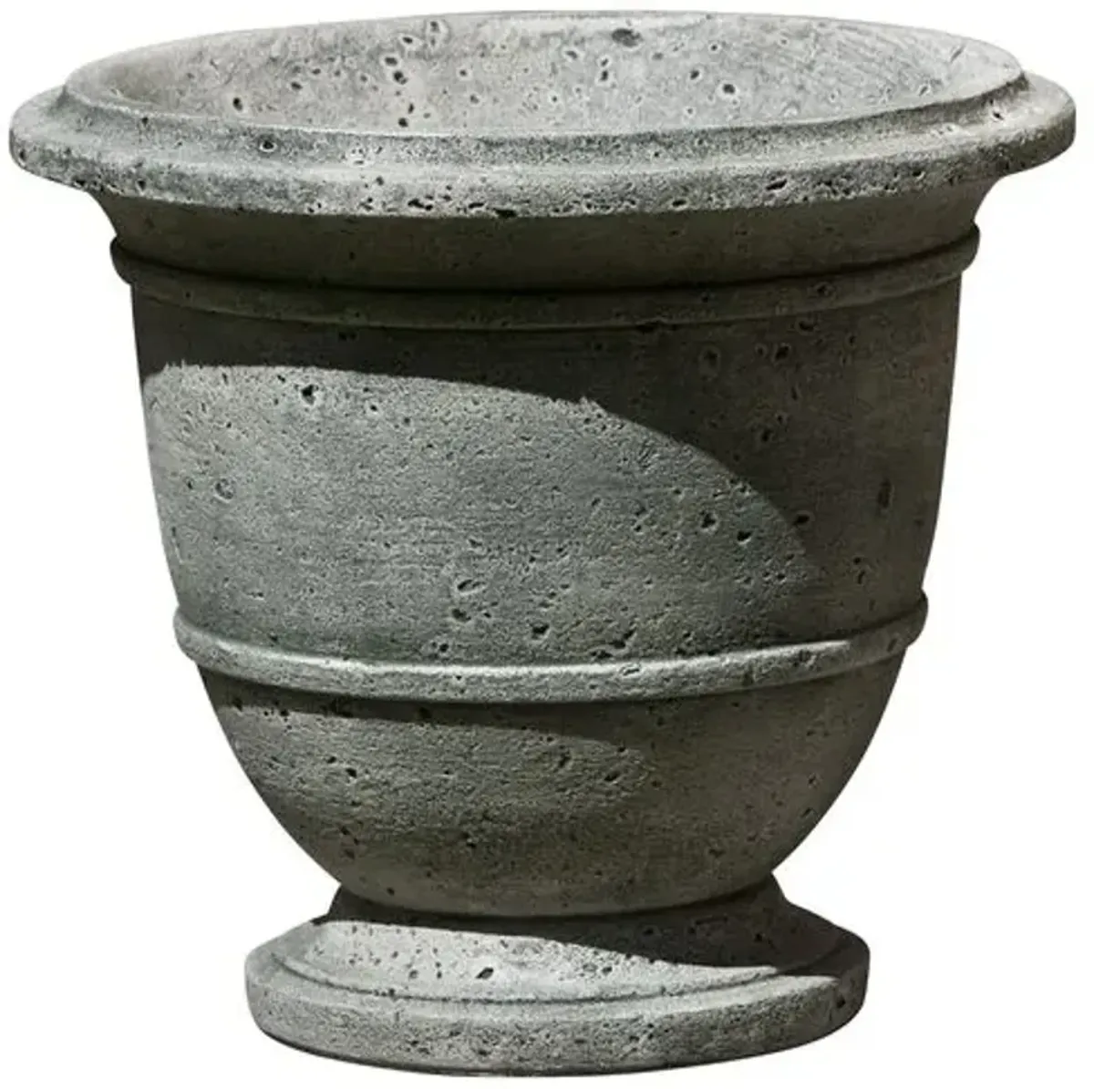 19" Relais Outdoor Urn - Gray - Campania International