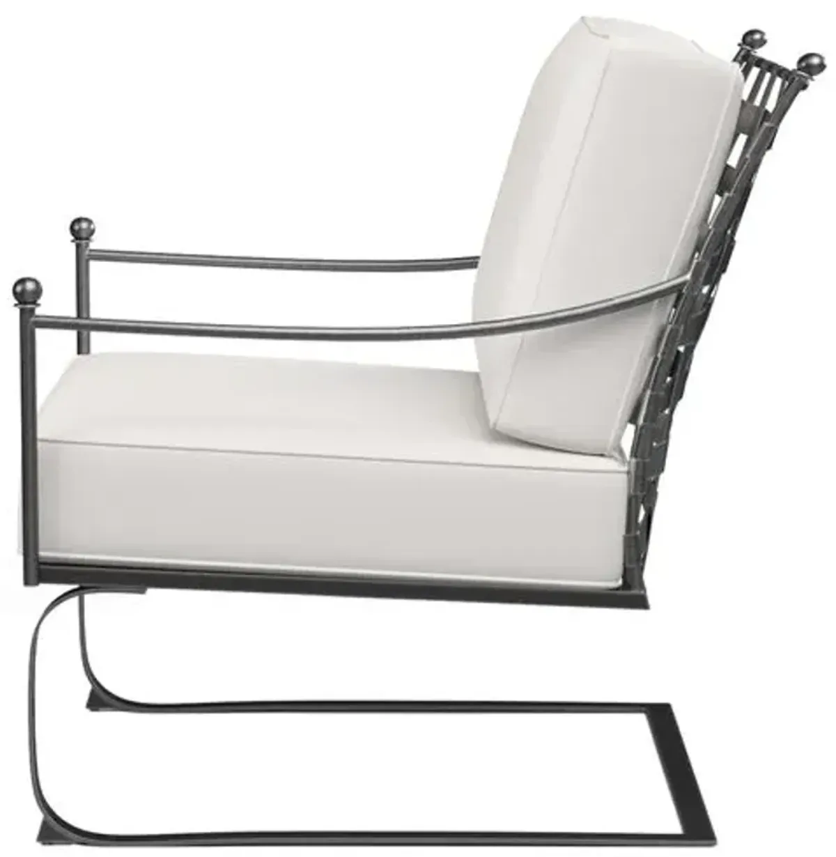 Isla Outdoor Rocker Rich Pewter - Beige