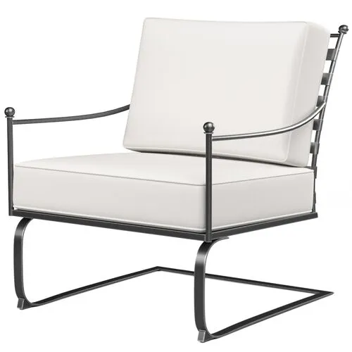 Isla Outdoor Rocker Rich Pewter - Beige