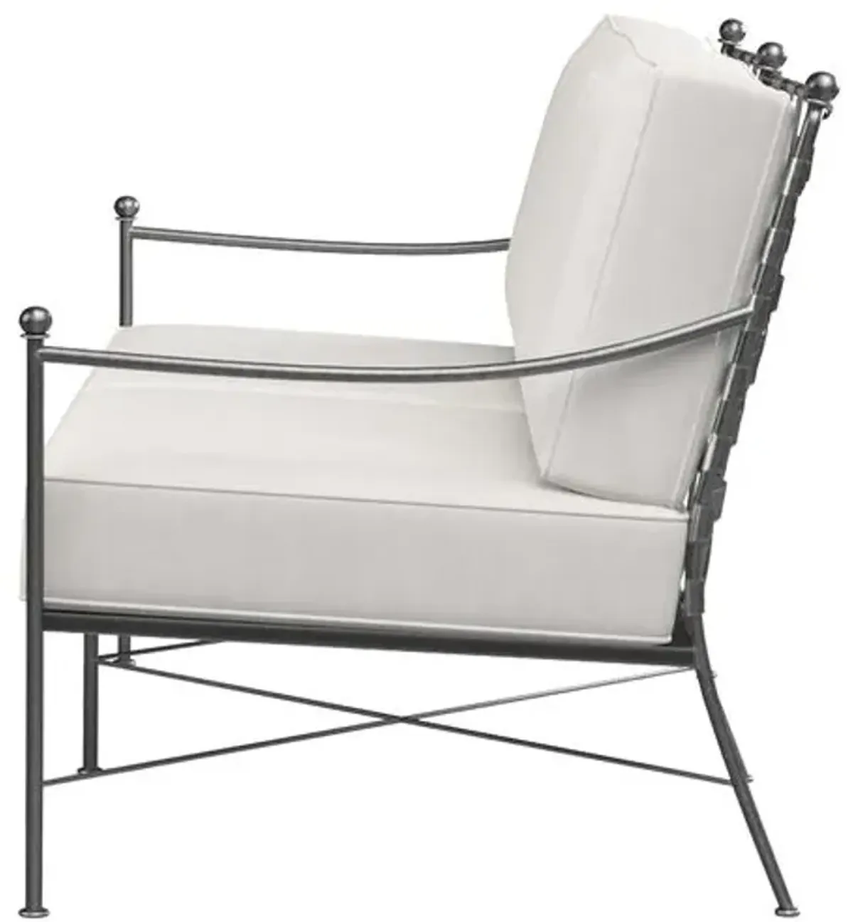 Isla Outdoor Loveseat - Beige Sunbrella