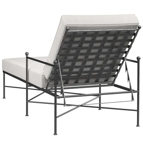 Isla Outdoor Chaise - Beige Sunbrella - Comfortable, Sturdy, Stylish