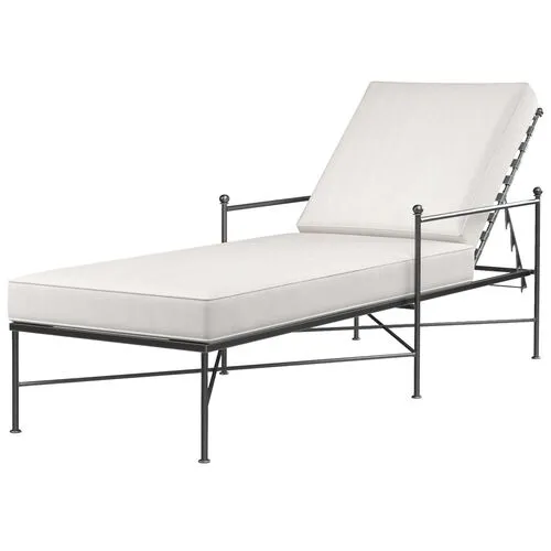 Isla Outdoor Chaise - Beige Sunbrella - Comfortable, Sturdy, Stylish